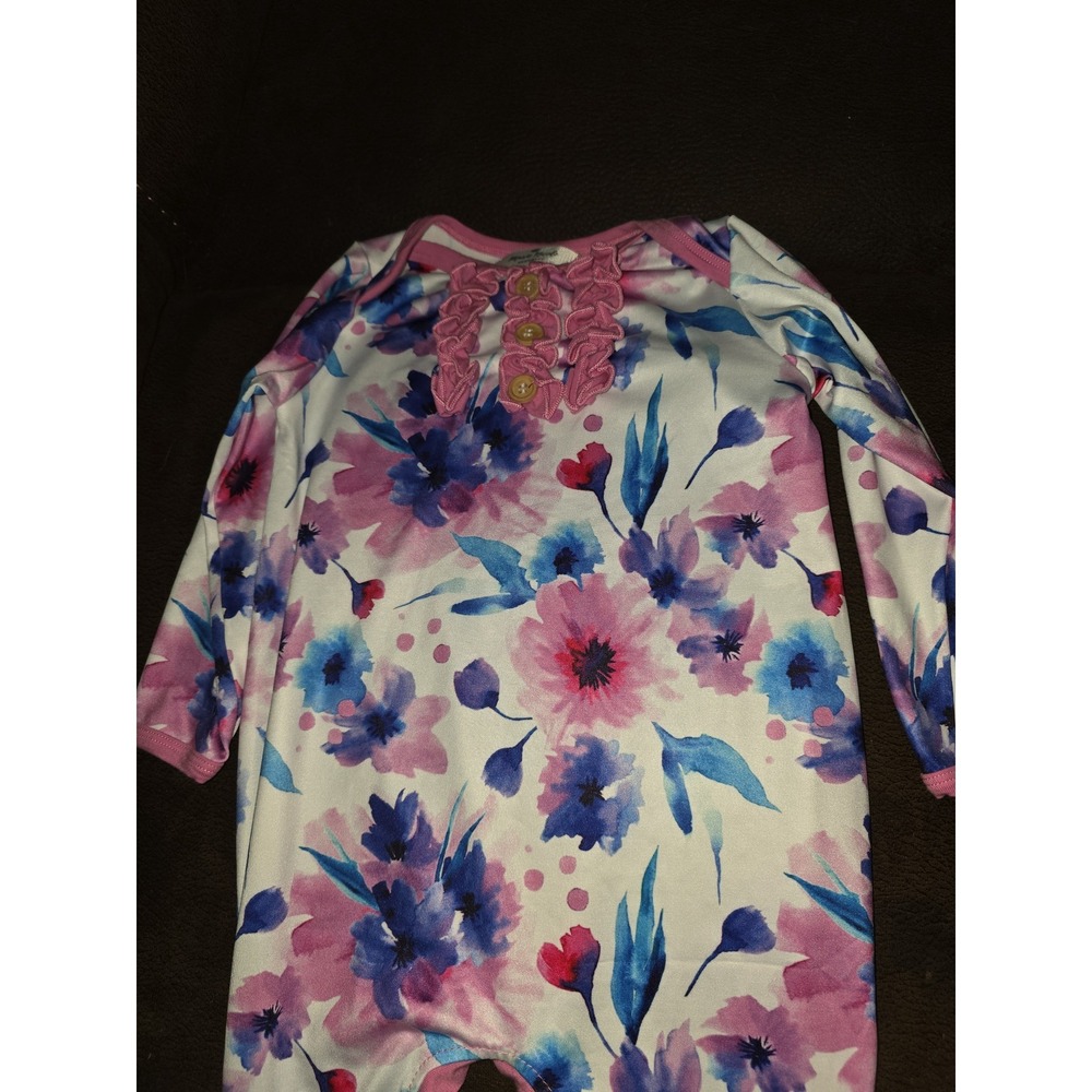 Marie nicole spring floral Easter‎ romper size 12 18 months - Picture 2 of 4